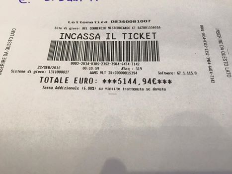 jackpot sala vlt 22 gennaio